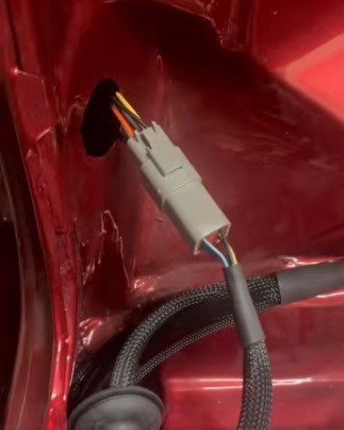 Deutsch connector tail light wiring